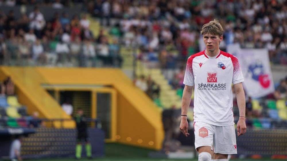 Daniel Tiozzo, Verteidiger des FC Gröden. © Thomas Debelyak