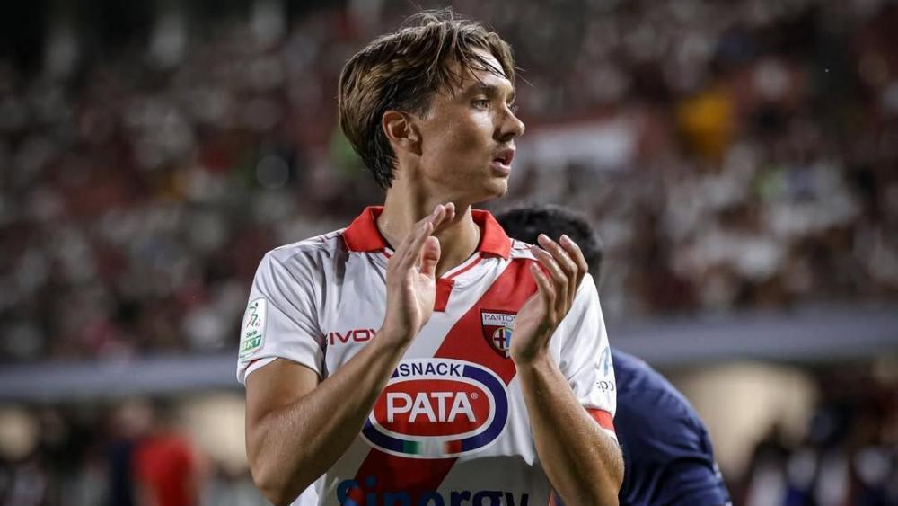 David Wieser is a professional at Mantova in Serie B – and wants to stay there.