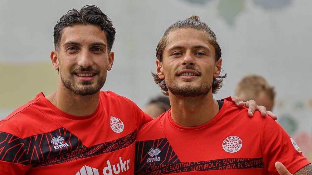 Freuen sich auf die neue Saison: Emanuele Pecorino (links) und Andrea Giorgini. © FCS