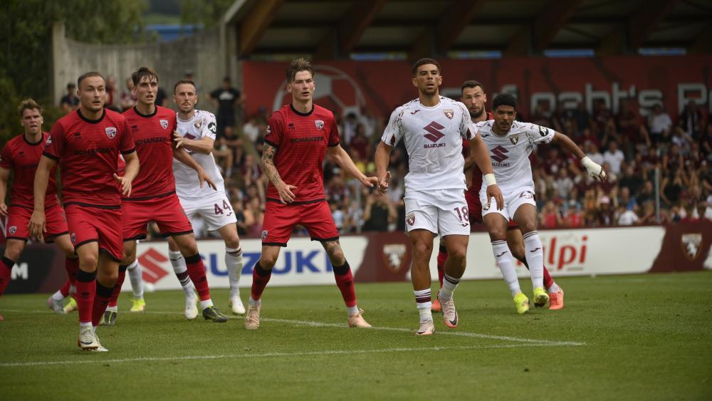 Ingolstadt and Torino fought a duel on equal terms in Prato. © Guidi/Torino FC