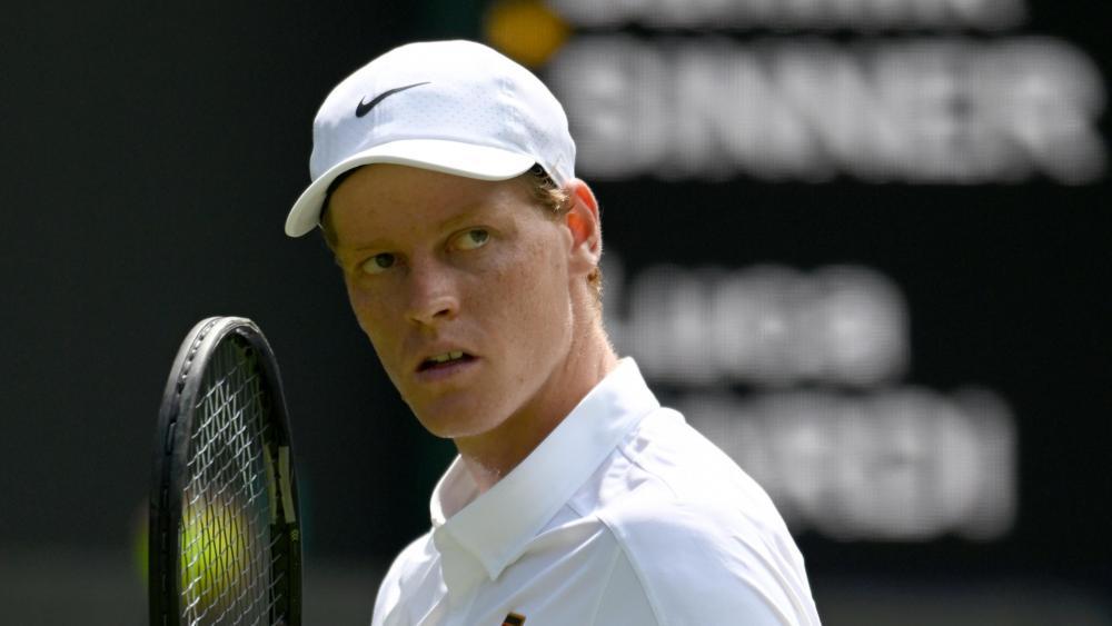 Jannik Sinner legt am Dienstagnachmittag los. © ANSA / DANIEL HAMBURY