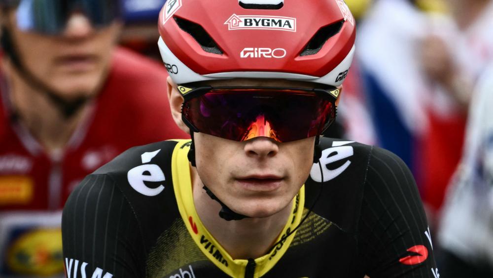 Jonas Vingegaard veut gagner le Tour de France. © APA/afp / MARCO BERTORELLO
