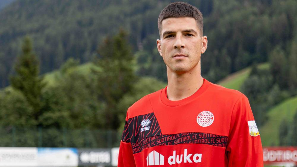 Simone Tronchin ist ein neuer Spieler des FC Südtirol.