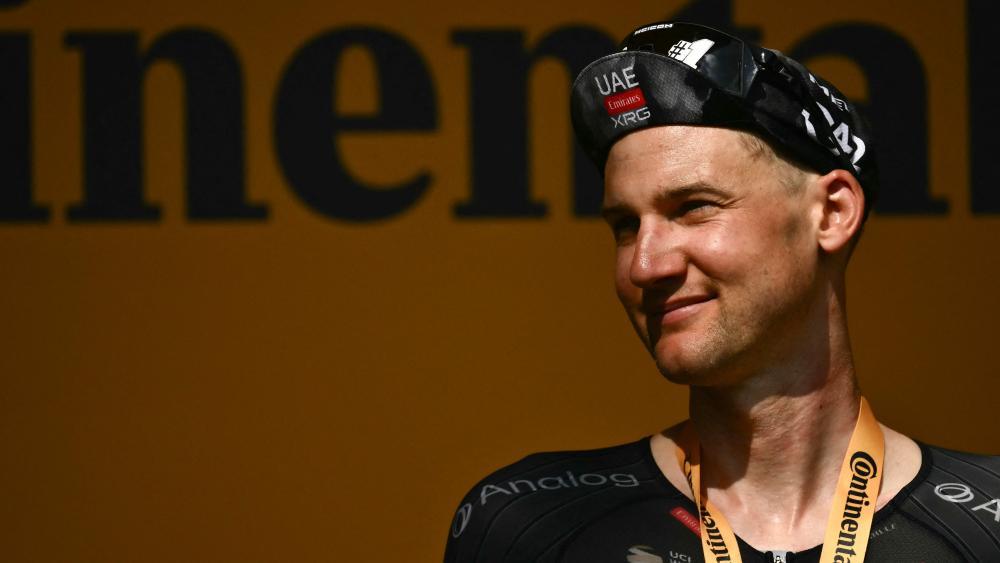 Tim Wellens took the day's victory. © APA/afp / MARCO BERTORELLO