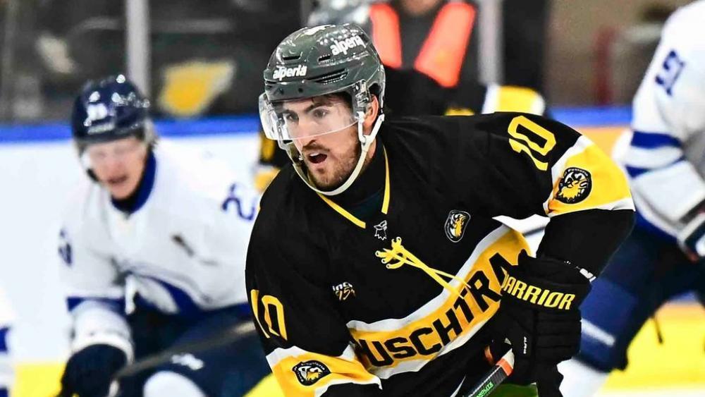 Cole Bardreau, Angreifer des HC Pustertal. © Iwan Foppa / HCP