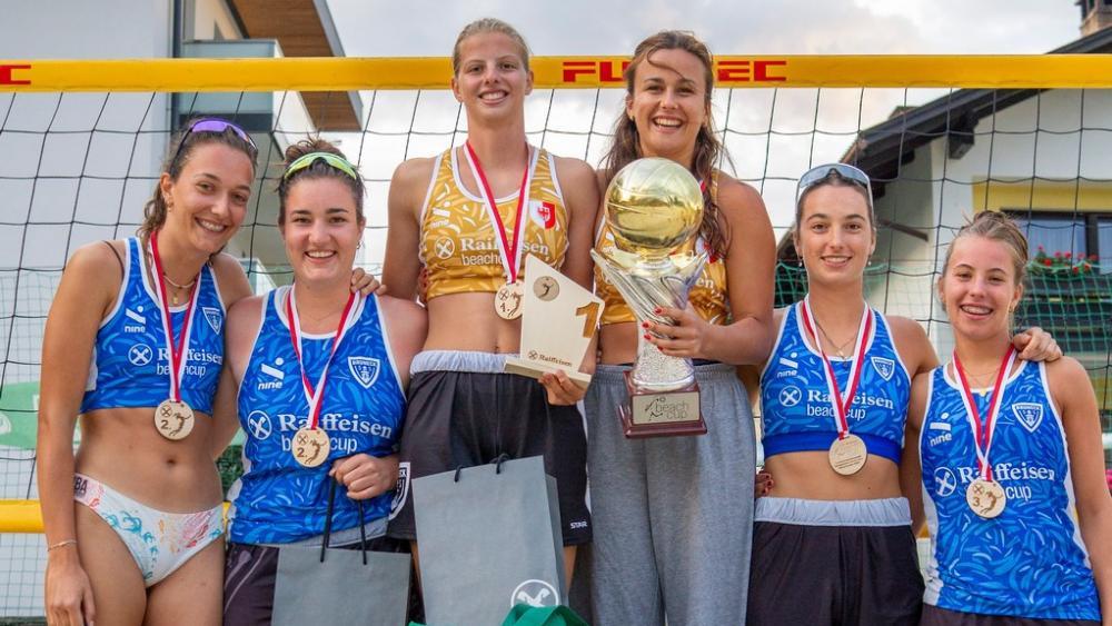 The podium for women.