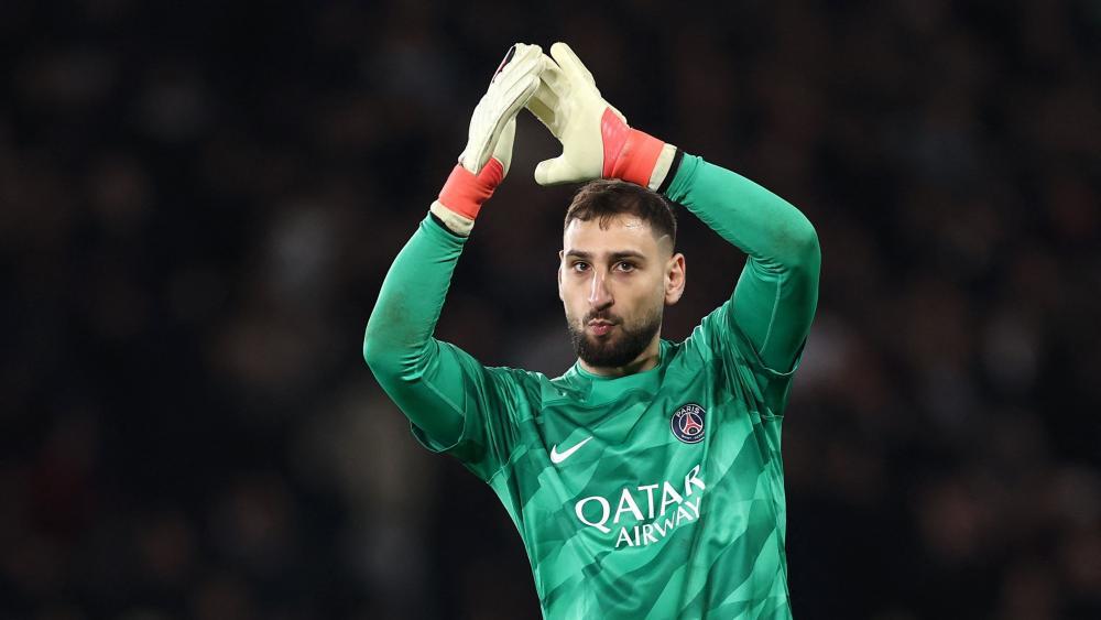 Gianluigi Donnarumma's move to the Premier League is imminent. © APA/afp / FRANCK FIFE