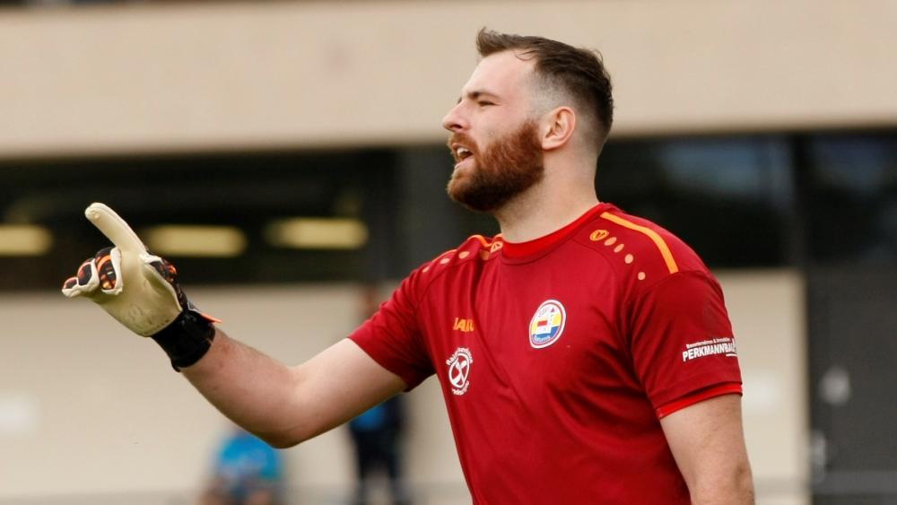 Einer der besten Torhüter der Liga: Felix Piazzo von Naturns. © David Laner