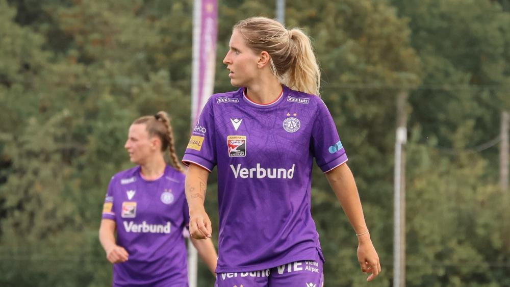 Elisa Pfattner ist mit Austria Wien auf Kurs. © Social Media / Austria Wien