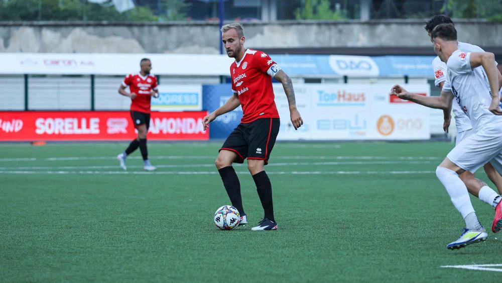 Le capitaine du FCS, Fabian Tait.
