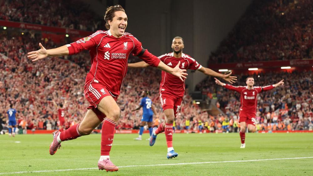 Federico Chiesa erzielte den Siegtreffer. © ANSA / ADAM VAUGHAN