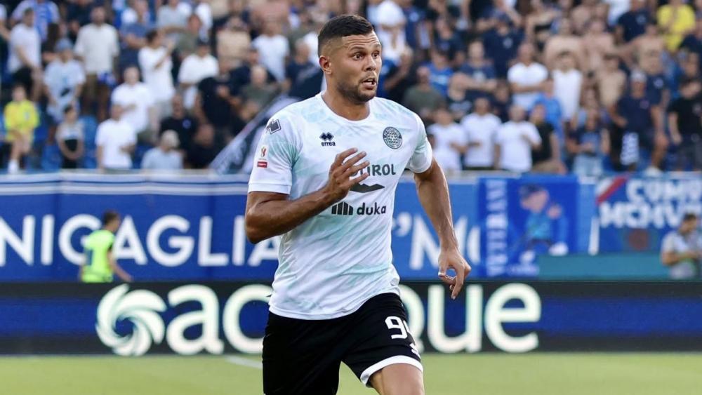 Hamza El Kaouakibi & Co. mussten Comos Überlegenheit anerkennen. © FC Südtirol