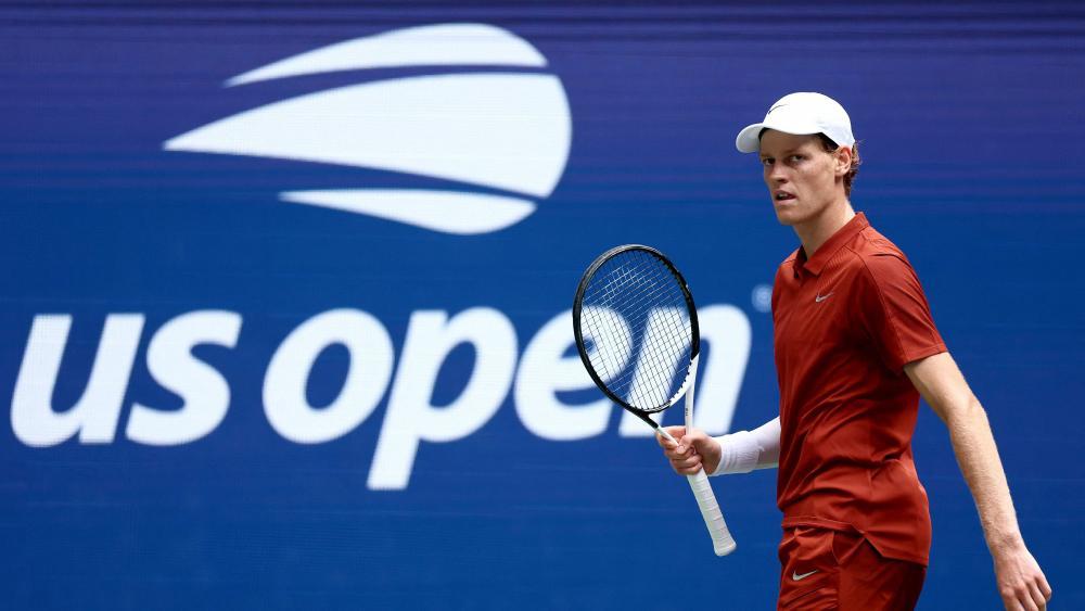 Jannik Sinner bei den US Open. © APA / MADDIE MEYER