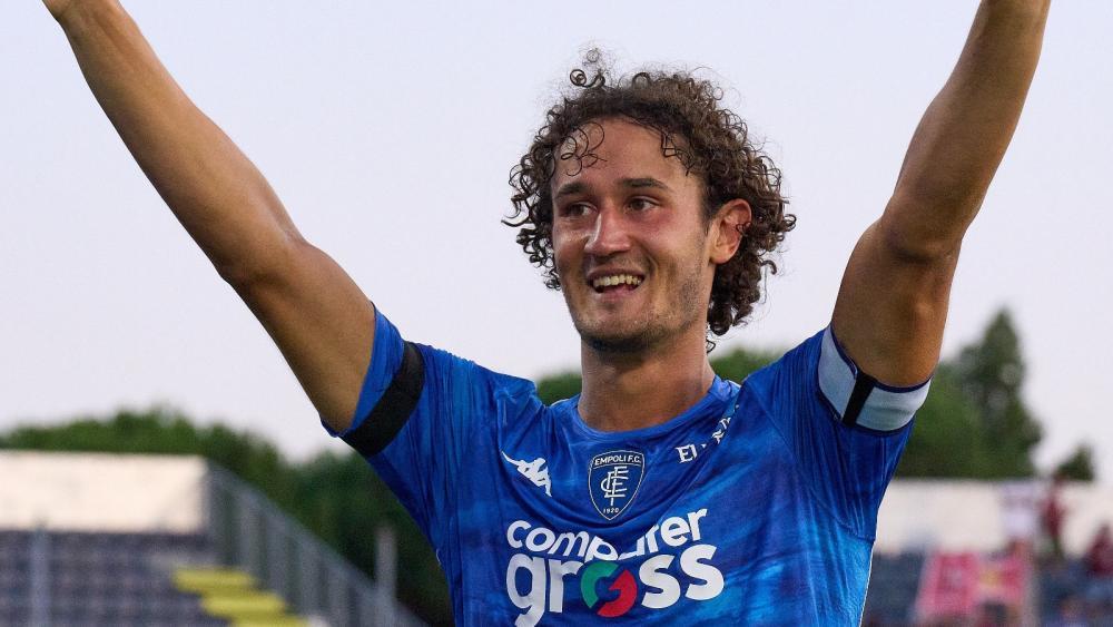 Luca Belardinelli scored from the spot. © Social Media / FC Empoli