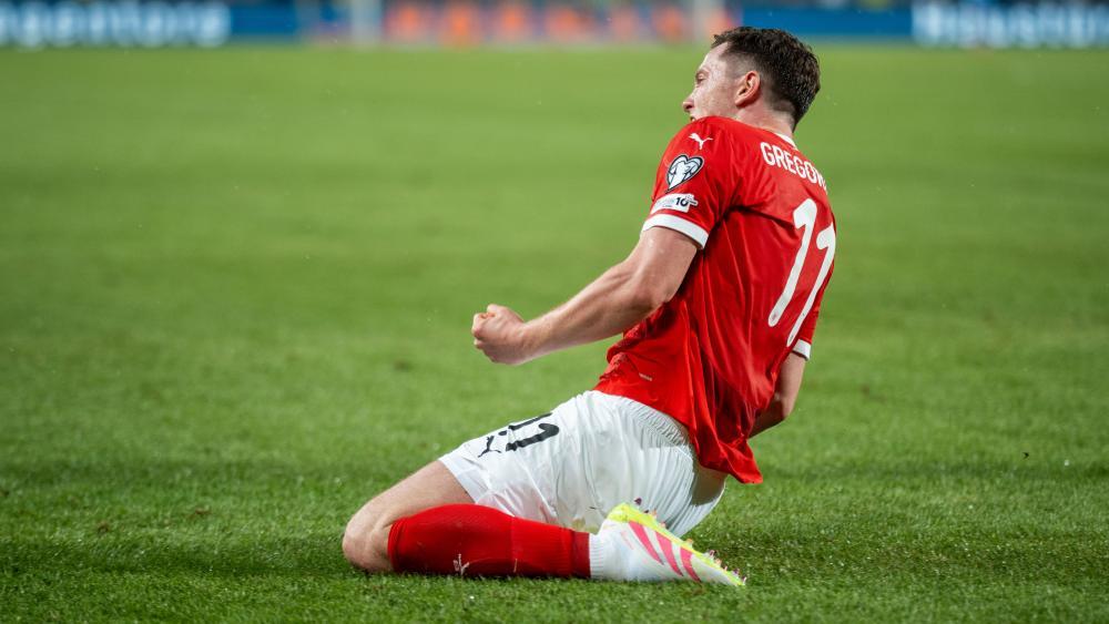 Michael Gregoritsch wechselt nach Dänemark. © APA / GEORG HOCHMUTH