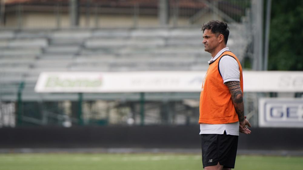 Rene Rella, Trainer von Gröden. © Thomas Debelyak