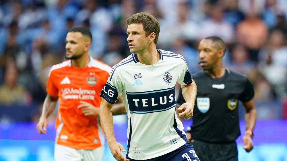 Thomas Müller made his MLS debut. © APA / RICH LAM