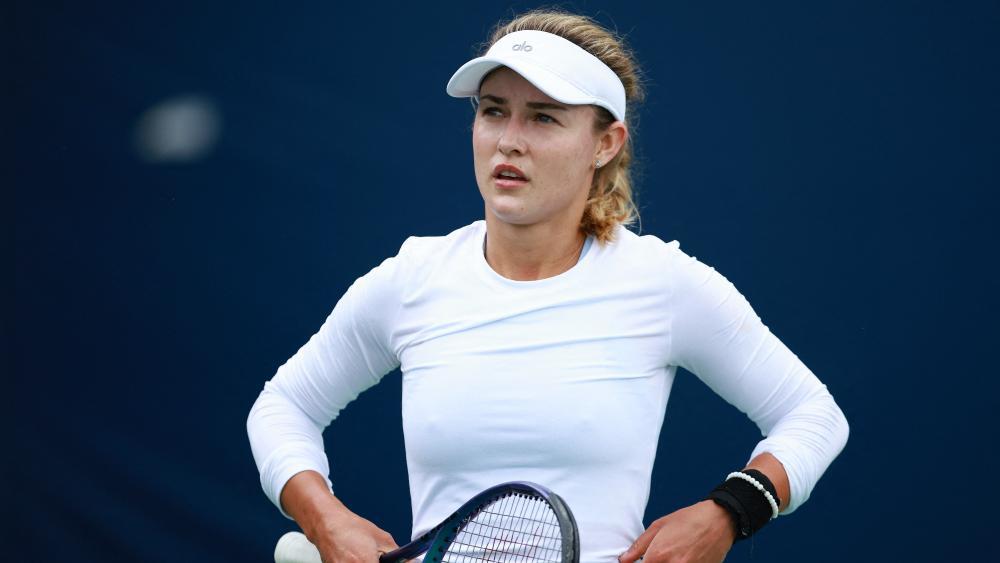 Anna Kalinskaya gab eine privaten Einblick. © GETTY IMAGES NORTH AMERICA / VAUGHN RIDLEY