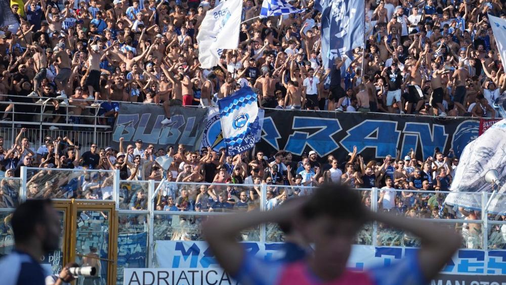 Une ambiance féroce attend le FC Südtirol à Pescara. © Pescara Calcio