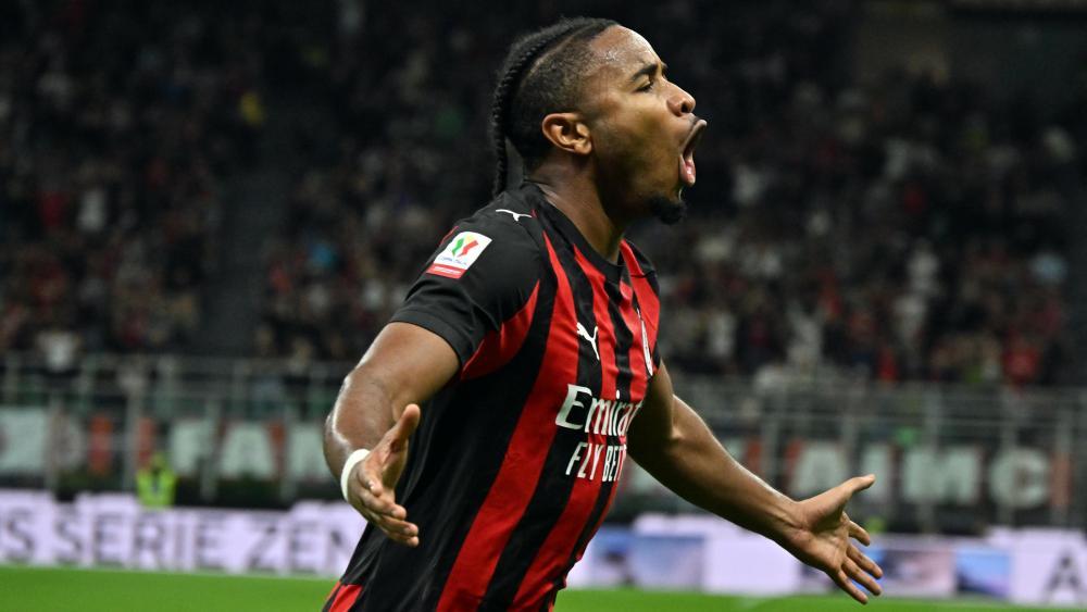 Christopher Nkunku hit the mark. © ANSA / MATTEO BAZZI
