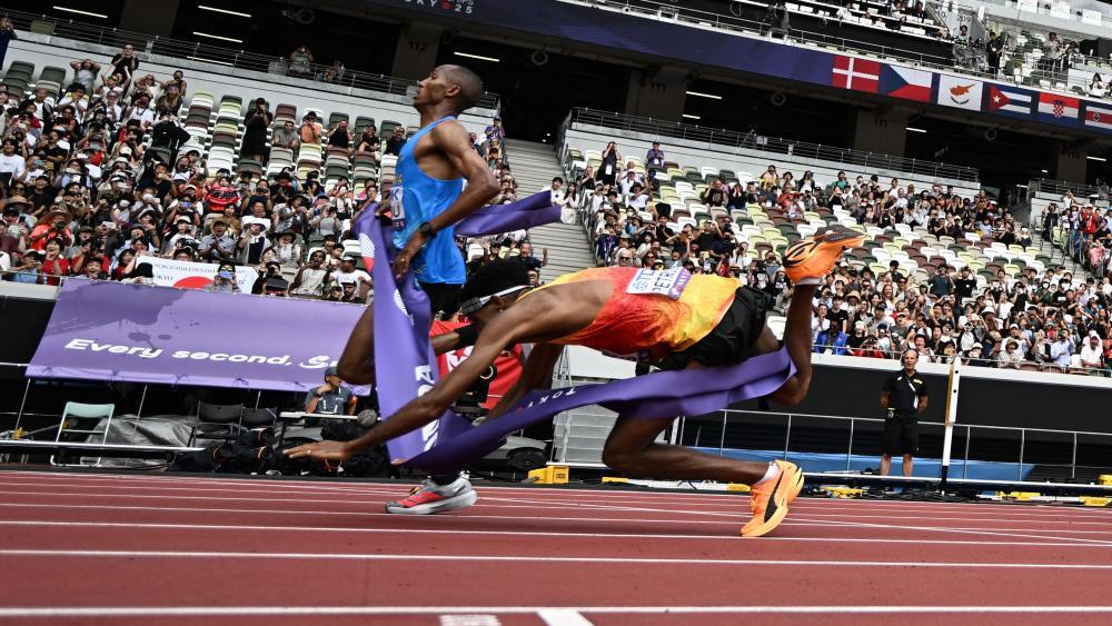 The picture of this World Athletics Championship: © APA/afp / JEWEL SAMAD
