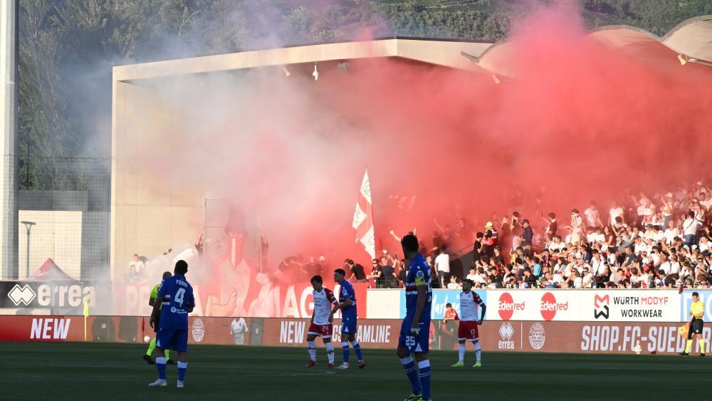 This leaves you wanting more: The atmosphere at the FCS match against Sampdoria. © DLife