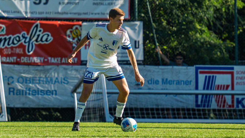 Oliver Rohrer from Dorf Tirol was in the starting lineup for his Serie D debut. © AlPa Photography