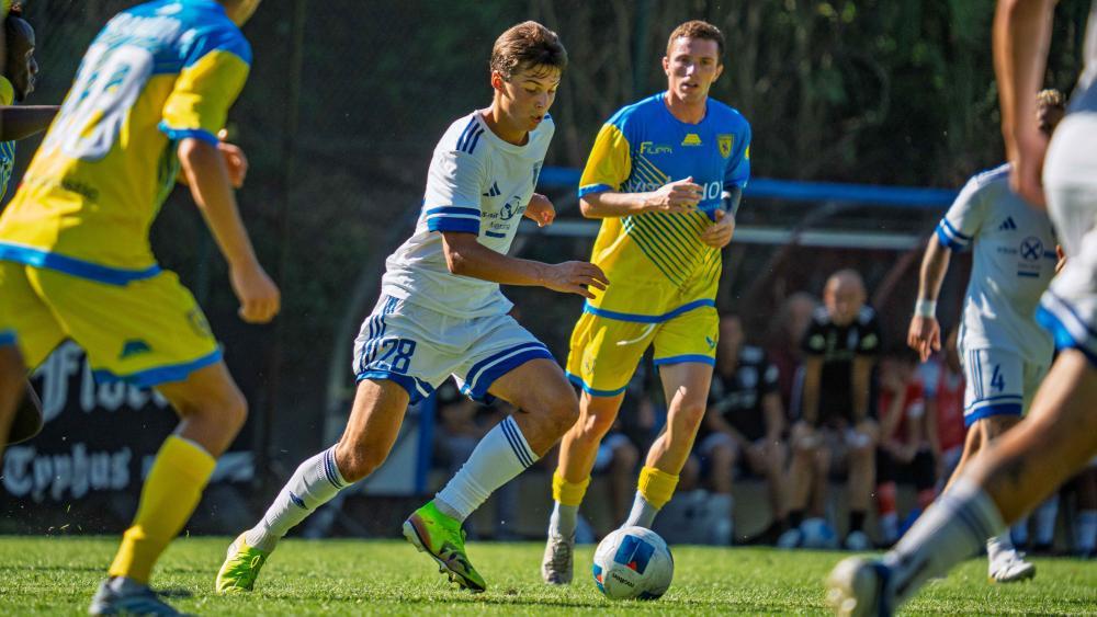 Der junge Unterlandler Samuel Villgrattner hat in Vigasio sein Startelf-Debüt in der Serie D gegeben. © AlPa Photography