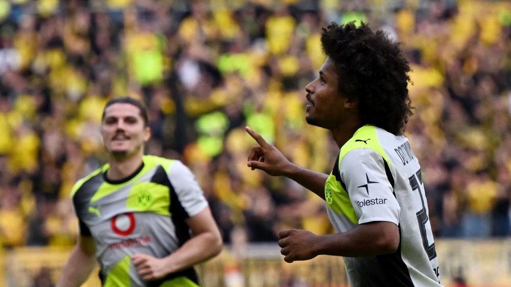Dortmund's Karim Adeyemi is in top form. © APA/afp / KIRILL KUDRYAVTSEV