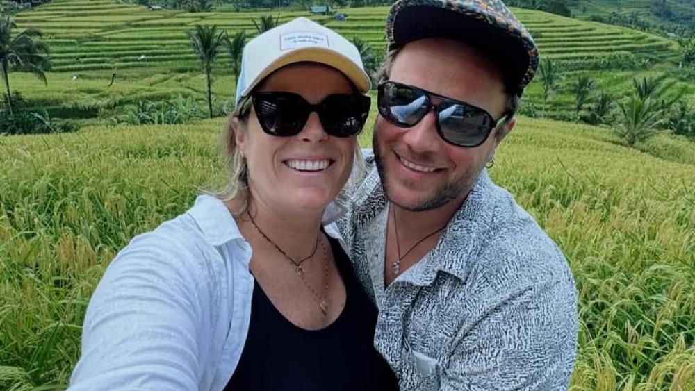 A former skier has remarried. © Instagram