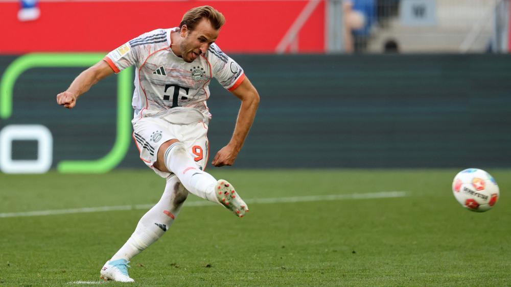 Harry Kane scored from the penalty spot. © APA/afp / DANIEL ROLAND