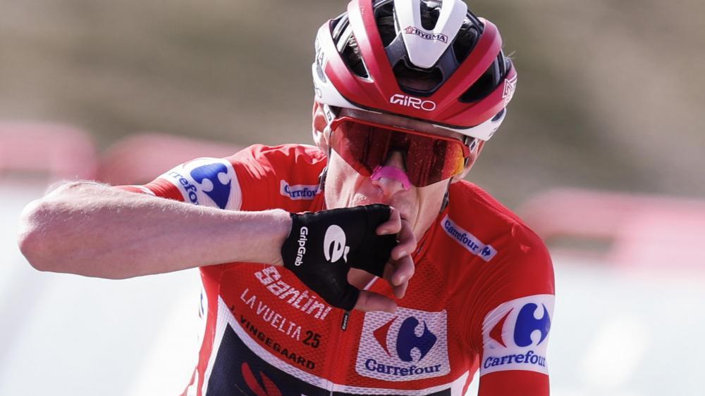 Jonas Vingegaard is on the verge of his first Vuelta triumph. © ANSA / Javier Lizon