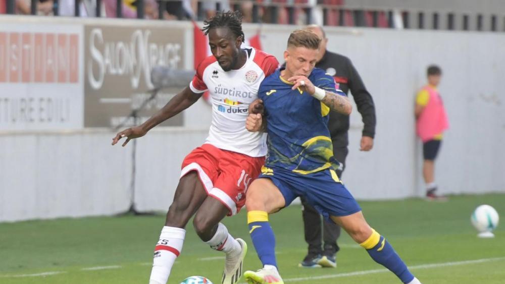 Mamadou Colibaly was injured in the friendly match against WSG Tirol.