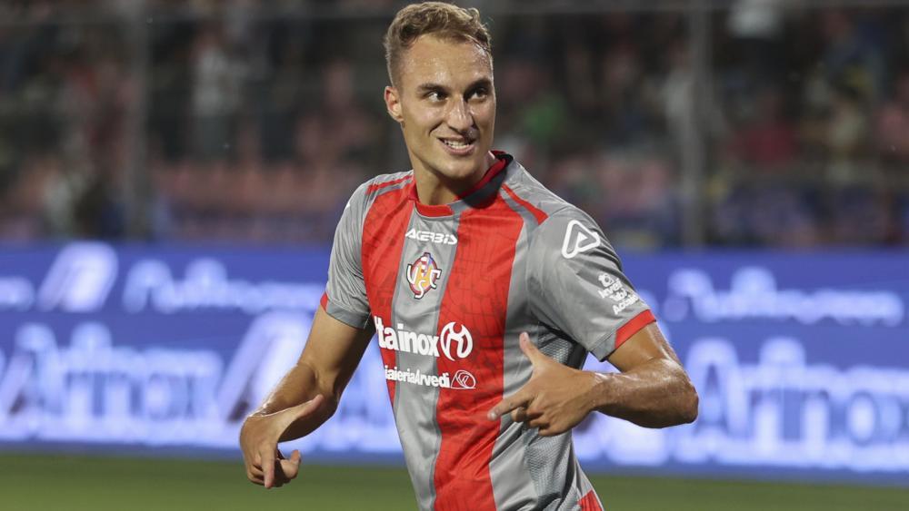 Un monde bouleversé : Manuel De Luca a marqué son premier but en Serie A vendredi dernier. © ANSA / Davide Casentini