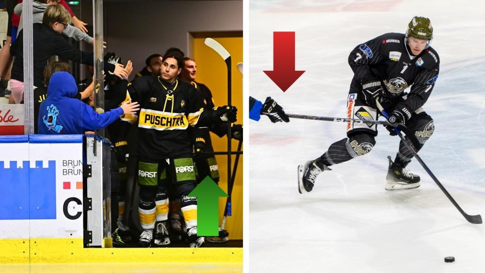 Voici les équipes promues et reléguées. © BK Photo / HC Pustertal / I. Foppa