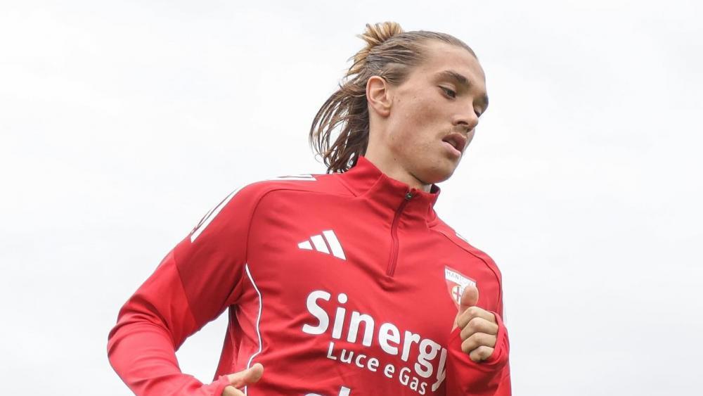 David Wieser trifft am Samstag auf seinen ehemaligen Jugendverein, den FC Südtirol. © Social Media / Mantova 1911