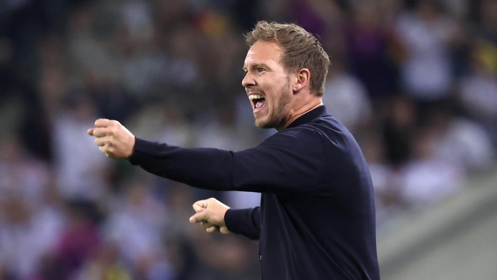 Germany's national coach Julian Nagelsmann. © ANSA / CHRISTOPHER NEUNDORF