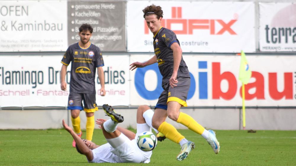 Dominik Weithaler und Tobias Pichler konnten mit Naturns am Samstag nichts Zählbares holen. © Sarah Mitterer