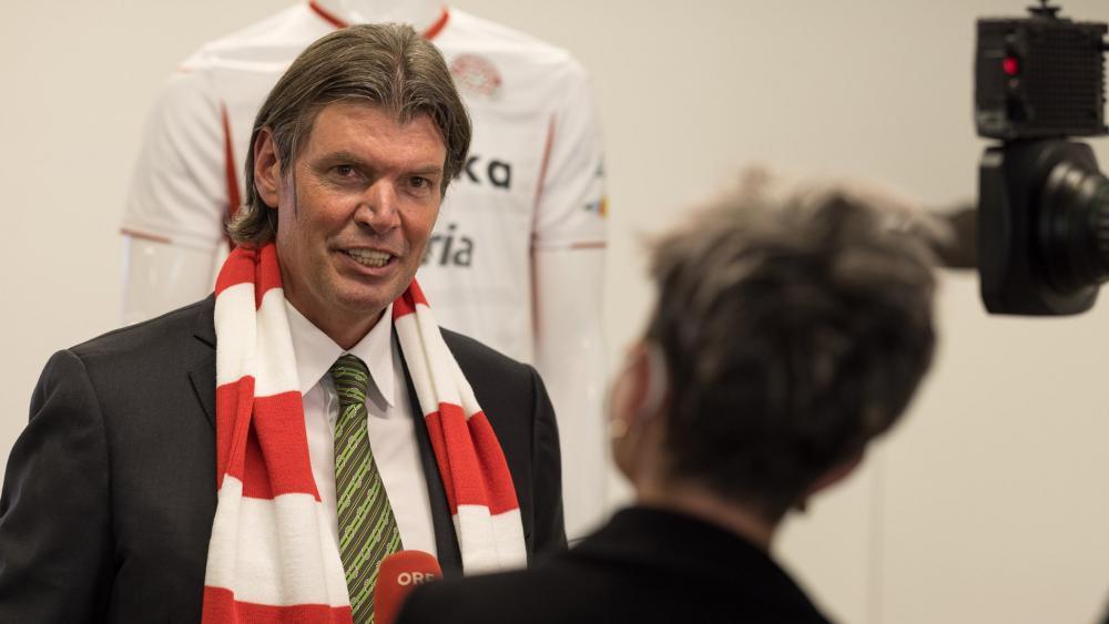 FCS-Präsident Gerhard Comper ist seit 2021 im Amt. © ALFRED TSCHAGER