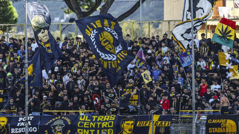 Apparently, the mafia called the shots at Juve Stabia's stadium for a long time. © ANSA / Ciro Fusco