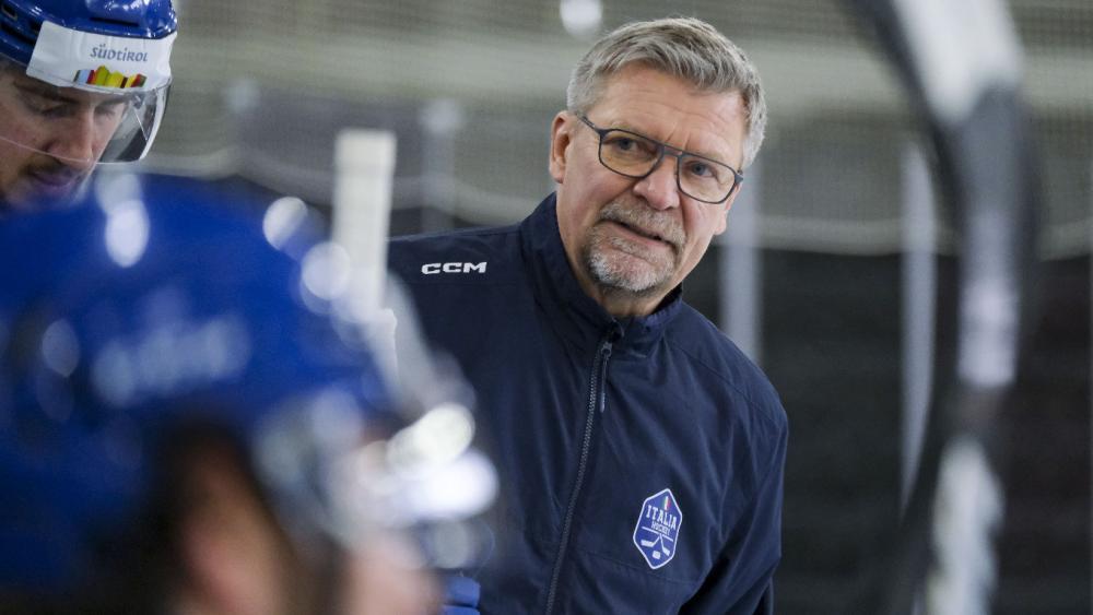 Italiens Nationaltrainer Jukka Jalonen.