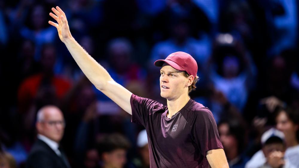 Jannik Sinner steht im Finale des ATP-Turniers in Wien. © APA / MAX SLOVENCIK