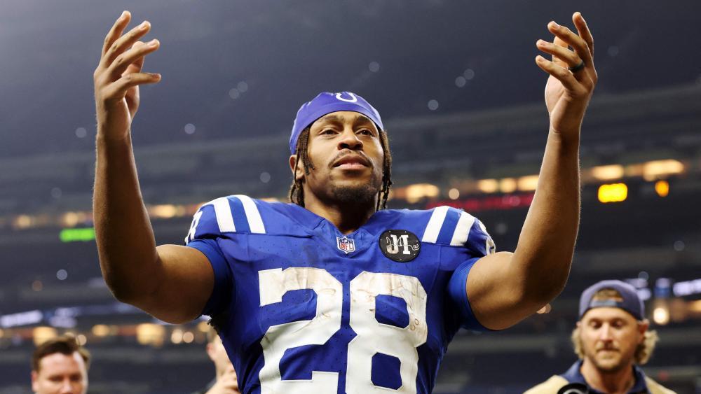 Jonathan Taylor hat NFL-Geschichte geschrieben. © APA / ANDY LYONS