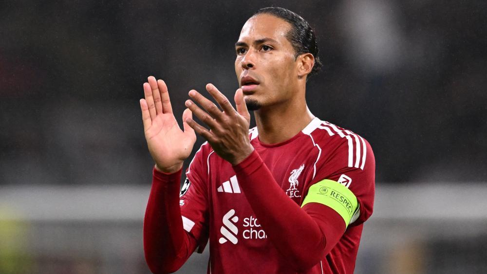 Liverpool-Kapitän Virgil van Dijk. © APA/afp / KIRILL KUDRYAVTSEV