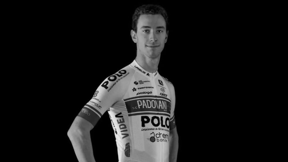 Mourning the cycling talent. © Instagram