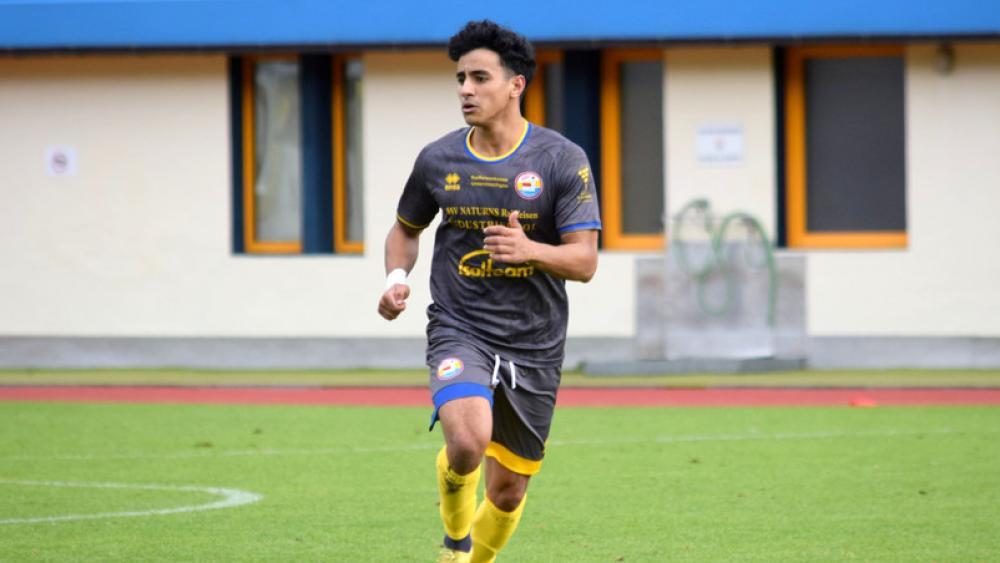 Yassine Bounou, the pacesetter in Naturns' midfield. © Sarah Mitterer