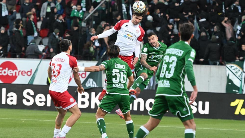 Die Weiß-Roten tun sich gegen Avellino schwer. © DLife