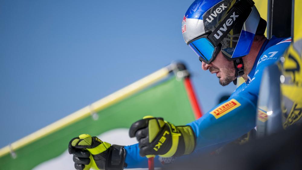 Dominik Paris attacks again. © APA/afp / FABRICE COFFRINI