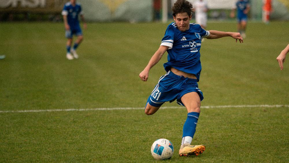 Erzielte sein erstes Serie-D-Tor: Tizian Stecher. © A. Giacomelli