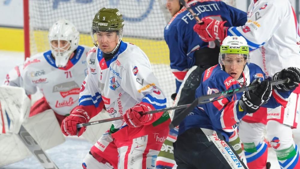 Val Gardena and Ritten are in action on Saturday evening. © Rittner Buam / Max Pattis